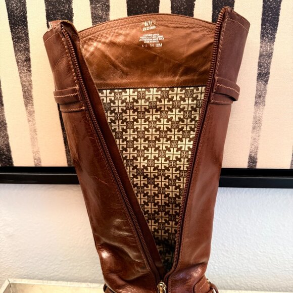Tory Burch | Calista Knee-High Equestrian Riding Boot | Size 10 - Picture 14 of 16